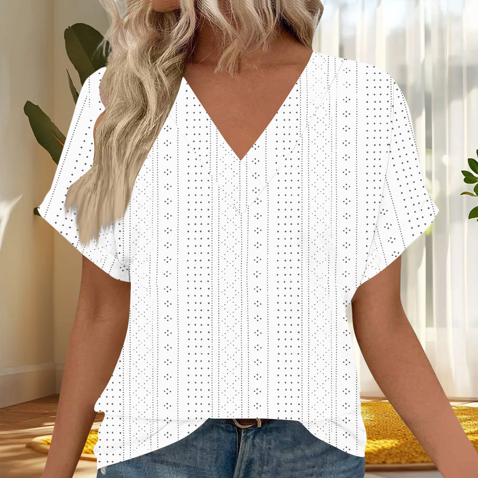 Womens-Tops-Bdfzl-Women-S-Lock-Solid-Color-V-Neck-Fashionable-Loose-And-Comfortable-Short-Sleeved-T-Shirt-Top-White-S_bd691d40-3151-4976-952c-6441202de313.6595ac920efe178c50248d00f77f274d.jpeg