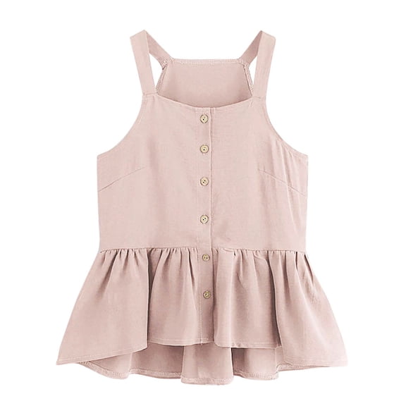 Womens Tops Casual Hem Crop Tops Fashion Ruffle Sleeveless Women Women's Blouse 3xl Women Knit Top Barbell Womens Tang 4x Workout Clothes for 2xl Top for Beach Cardigan