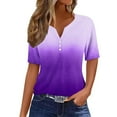 thumbnail image 1 of Womens Tops Casual Short Sleeve Shirts for Women Graphic Tees Y2k Oversized V Neck Tshirts for Women Summer Tees for Women T Shirt for Women 2025, 1 of 5