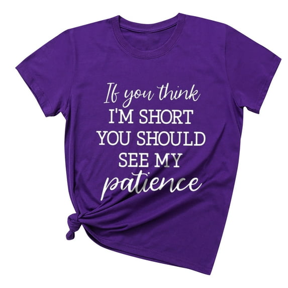 Womens Tops,Tbopshirt Summer Tops for Women,Plus Size T Shirts,Women's Fashion Round Neck Leisure Printing Tops,Short Sleeve Blouses