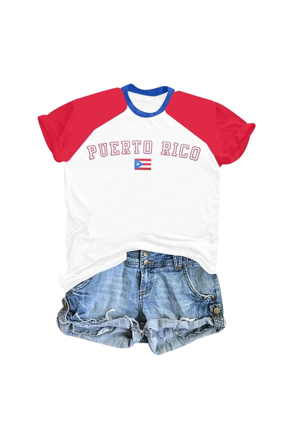 Womens Tops Crew Neck Casual Tee With And Shoulder Pressed Print For Everyday Comfort Shirts Summer Shirts Fall Fashion Clothes Size XXL