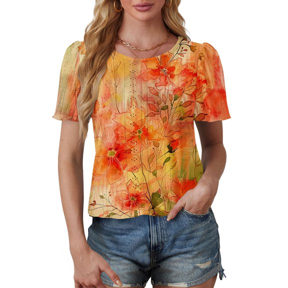 Womens Tops Dressy Casual Sexy Plus Size Plus Size Blouses for Women Business Casual Womens T Shirts Graphic Tees Summer Tees for Women 2026 Tess for Women Golf Spring Trendy