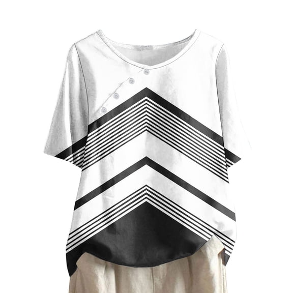 Womens Tops Dressy Casual Sexy Plus Size Womens Shirts Loose Fit Summer Clothes for Women 2026 Vacation Trendy