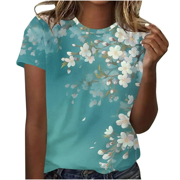 Womens Tops Dressy Casual Sexy Spring Shirts for Women Dressy Casual Letter Print Tee