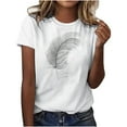 thumbnail image 1 of Womens Tops Dressy Casual Sexy Spring Shirts to Wear with Leggings Summer Clothes for Mature Women 2025 Vacation, 1 of 4