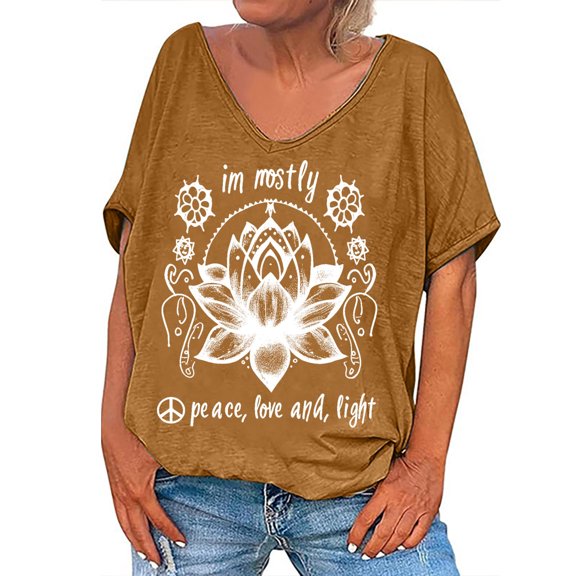 Womens Tops Dressy Casual Sexy Summer Blouses Work Out Shirts Gym Loose Pack Basic Fitted Tees