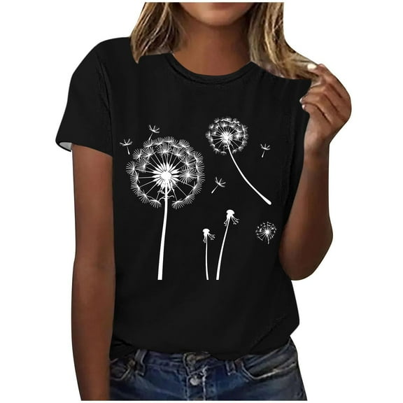 Womens Tops Dressy Casual Sexy Summer T Shirts Loose Fit Womens Summer Shirts with Sleeves