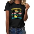 thumbnail image 1 of Womens Tops Dressy Casual Sexy Summer Womens Loose T Shirts Basic Tees Fitted Pack, 1 of 7