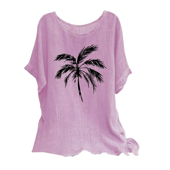 Womens Tops Dressy Casual Short Sleeve Blouses Cute Work Out Shirts Gym Loose Graphic My Orders Past Orders