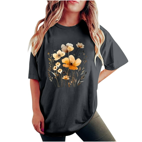Womens Tops Dressy Casual Short Sleeve Plus Button Down Blouses for Women Plus Size Tshirts Shirts Graphic Funny