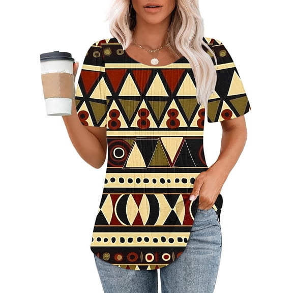 Womens Tops Dressy Casual Short Sleeve Round Neck Womens Blouses for Wedding Button Down Shirts for Women Lounge Basic Fitted Short Sleeve Tees My Orders Placed By Me My Orders