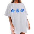 thumbnail image 1 of Womens Tops Dressy Casual Tunic Shirts for Women Dressy Casual Summer Novelty Golf Tees for Women, 1 of 5