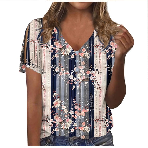 Womens Tops Dressy Casual Tunic Work Out Shirts Gym Loose Funny Summer Clothes Outfits Women Over 50 Everyday