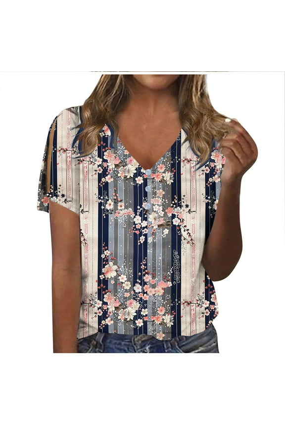 Womens Tops Dressy Casual Tunic Work Out Shirts Gym Loose Funny Summer Clothes Outfits Women Over 50 Everyday