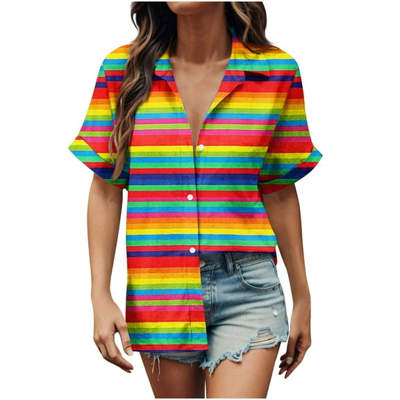 Womens Tops Dressy Casual V Neck Flutter Sleeves Red Shirts for Women Sexy Summer Graphic Tees for Women 2025