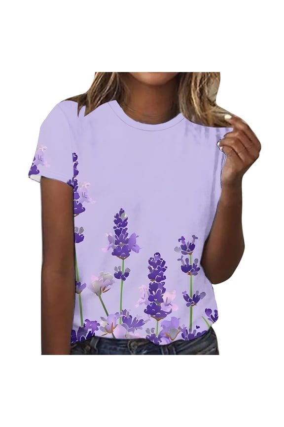 Womens Tops Dressy Casual V Neck Flutter Sleeves Womens T Shirts Graphic Tees Short Sleeve Button Up Shirts for Women Print