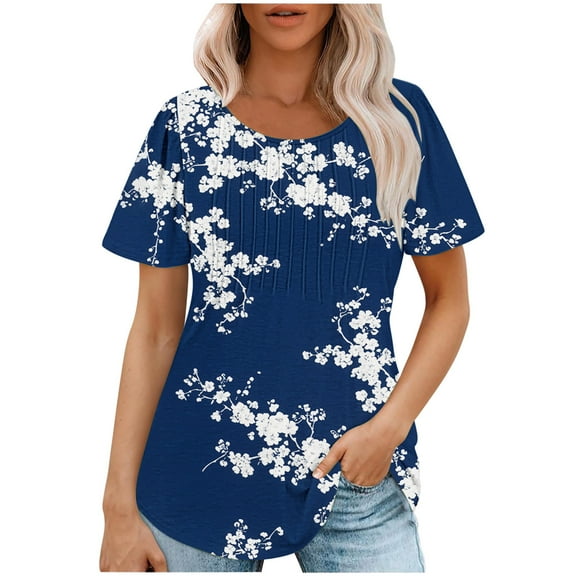 Womens Tops Dressy Casual V Neck Womens T Shirts Loose Fit Workout Graphic Tees Vintage 90S