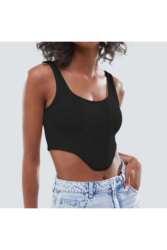 Womens Tops Fashion Solid Color Sleeveless Shirts Casual Slim Fit Standard Straps Blouses