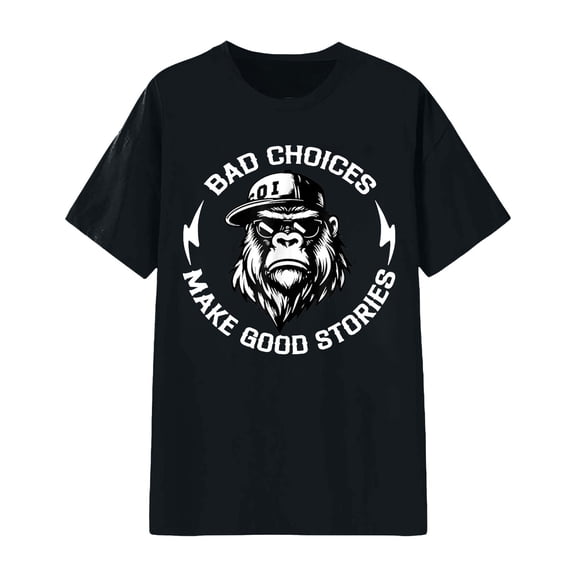 Womens Tops Graphic Print Short Sleeve Crew Neck Soft Basic Ladies Clothing,Black,2XL