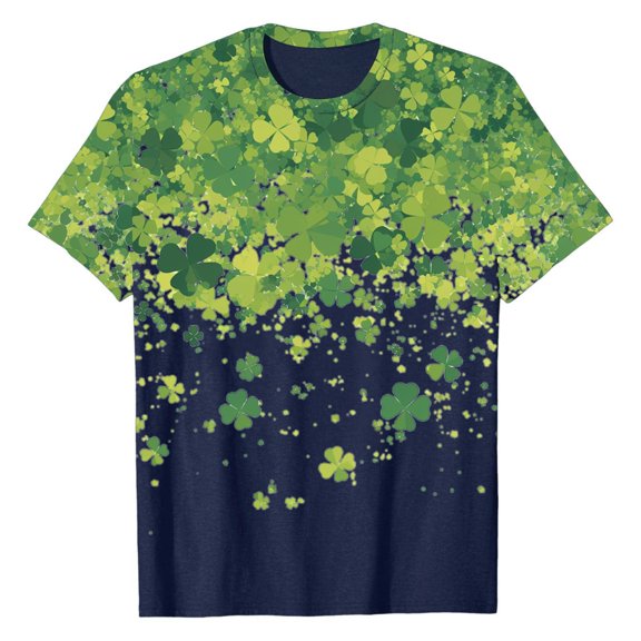 Womens Tops Graphic Print Short Sleeve Crew Neck Sport Outing Petite Tops,Navy,2XL