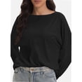 thumbnail image 1 of Womens Tops Long Ruffle Sleeve Shirts for Women Casual Loose Blouses Fashion, 1 of 6