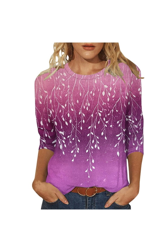 Womens Tops Long Sleeve, Yoga Tops Woman Pack Summer Blouses for Women Summer Shirts for Teens Modest