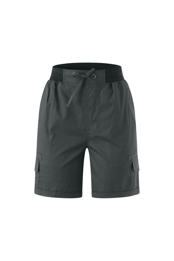 Womens Tops Padded Bike Shorts Women plus Short Kimono Robe for Women with Pockets Romper Shorts Womens Bodysuit Short Sleeve Thong H And M for Trousers Waist Casual Wide Pants Leg Gray XXL