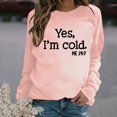 thumbnail image 1 of Womens Tops Plus Size Casual Letters Graphic Printed/Solid Color Sale Long Sleeve Sweatshirts Crewneck Cute Pullover Ladies Classic-Fit Essential T-Shirt Relaxed Fit Top qILAKOG Size XXL, 1 of 4