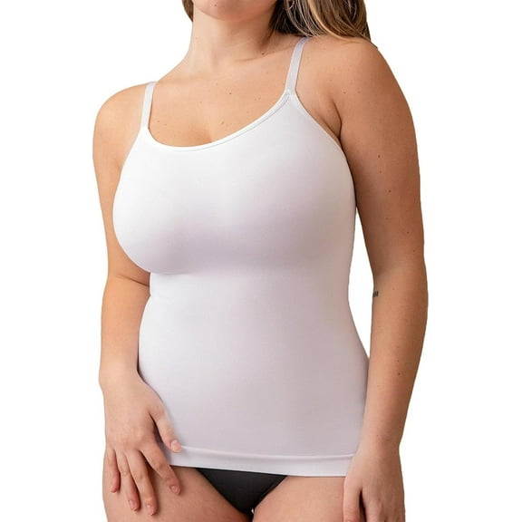 Womens Tops - Scoop Neck Cami Body Shaper for Women, Shapewear Tummy Control, Camisole Tank Tops for Women