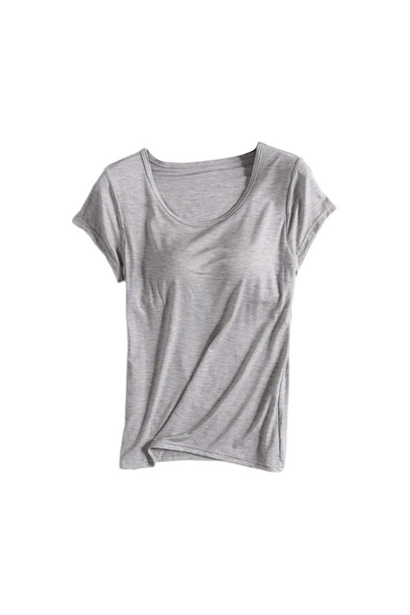 Womens Tops Seamless Padded Yoga Gym Tank Top - Multi-Wear Sleeping Workout Vest M Size Going Out Tops For Women Women's Tops Tees & Blouses