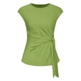 thumbnail image 1 of Womens Tops Short Sleeve Casual Printing s V Neck Loose T Shirt Blouse Tops Fashion Clothes Blouses Dressy Casual Women, 1 of 7