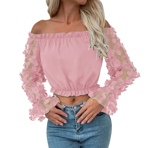 Womens Tops Short Sleeve Summer Fashion One Neck Top Spring Solid Color Pullover Sexy Off Shoulder Top T Shirt Fashion Clothes Blouses Dressy Casual Women