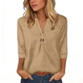 thumbnail image 1 of Womens Tops T-Shirts Casual O Neck Short Sleeve Printed With Modern Graphic Design Tees, 1 of 4