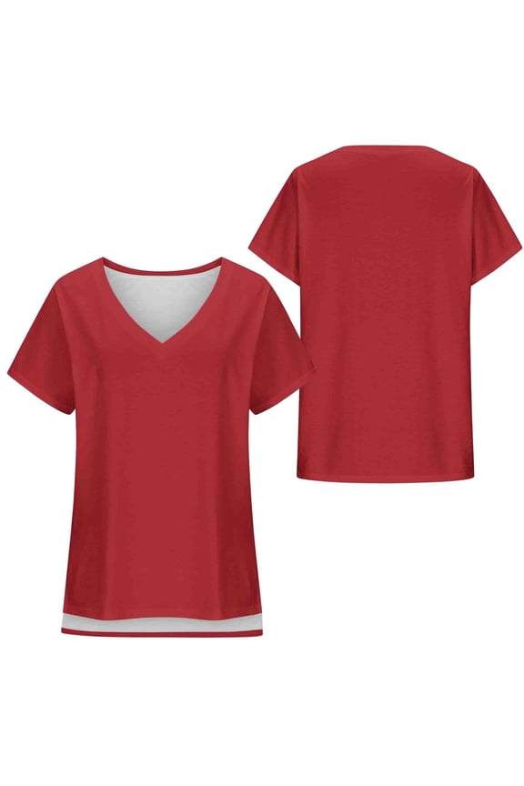 Womens Tops T-Shirts Striped Long Sleeve Crew Neck Modern Tonal Striped Design Boho Shirts