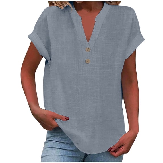 Womens Tops T Shirts Tank Loose Fit Pleated V Neck Sleeveless Curved Hem Flowy Business Casual Clothing,BU1,M