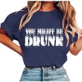 thumbnail image 1 of Womens Tops Under $10, Womens Short Sleeve Tops Fashion Crewneck Casual Loose Fit Blouses Loose Fit Summer Tops Blouses, 1 of 5