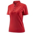 thumbnail image 1 of Womens Tops, Women Shirts Buttons Casual Work T Shirts Short Sleeve Golf Shirt Outdoor Performance Business Tops 2026 Trendy Red M, 1 of 8