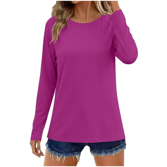 Womens Tops, Women's Long Sleeve Shirts UPF 50+ Sun Protection Shirts for Hiking Fishing Workout Rash Guard