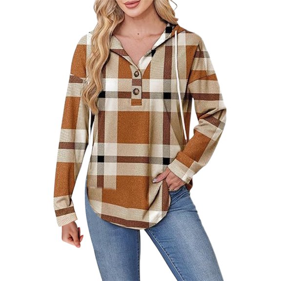 Womens Tops Womens Fashion Tops Hoodies For Women Pullover Oversized Sweatshirts Long SLeeve Shirts Loose Fit T-Shirts For Women