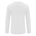 thumbnail image 1 of Womens Tops Womens Oversized Long Sleeve T Shirts Basic Crewneck Tee Fall Tops Casual Workout Fashion Casual Clothes Shirts for Women, 1 of 6