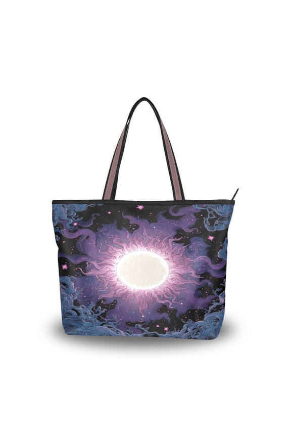 Womens Tote Bag Fashion Handbags Shoulder Bag Lightweight & Multi-Compartment Carryall Solar Vortex M