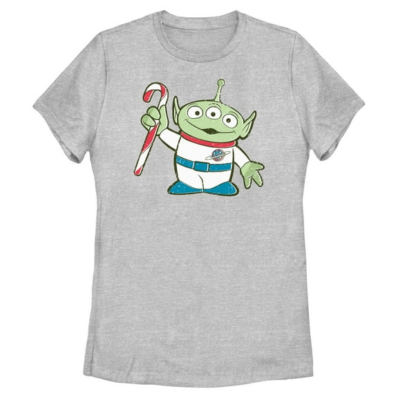 Womens Toy Story Alien And Candy Cane T Shirt