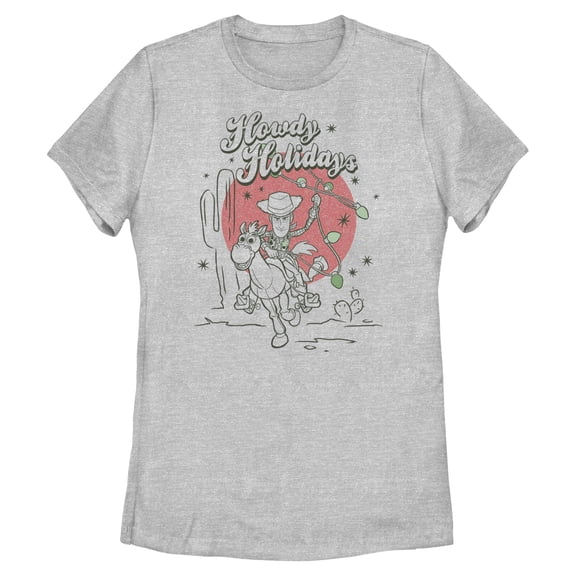 Womens Toy Story Howdy Holidays T Shirt