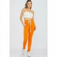 thumbnail image 1 of Womens Track Pants Single Stripe (Orange), 1 of 4
