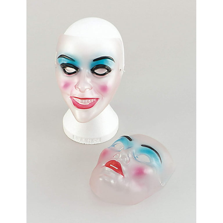 Plain White Face Mask Plastic Masks Cardboard Unisex Dozen Plain White Face Mask Plastic Masks Cardboard Unisex Dozen