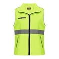 thumbnail image 1 of Womens Travel Hiking Vest Light Weight Stand Collar Sleeveless Outdoor Jackets Full Zipper Golf Fishing Vest Green, 3XL, 1 of 4
