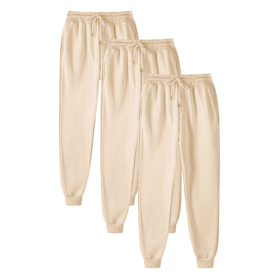 Womens Travel Pants 3 Piece Unisex Autumn And Winter Leisure Solid Color Pants Fashion Design For Daily Wear & Sports Activities M Pants For Women
