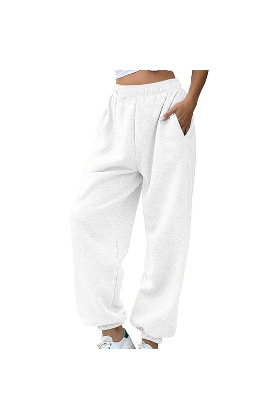 Womens Travel Pants Petite Length Sweatpants With Pockets Drawstring Waist Athletic Joggers Soft Polyester Fabric For Casual Workout And Daily Wear M Pants For Women
