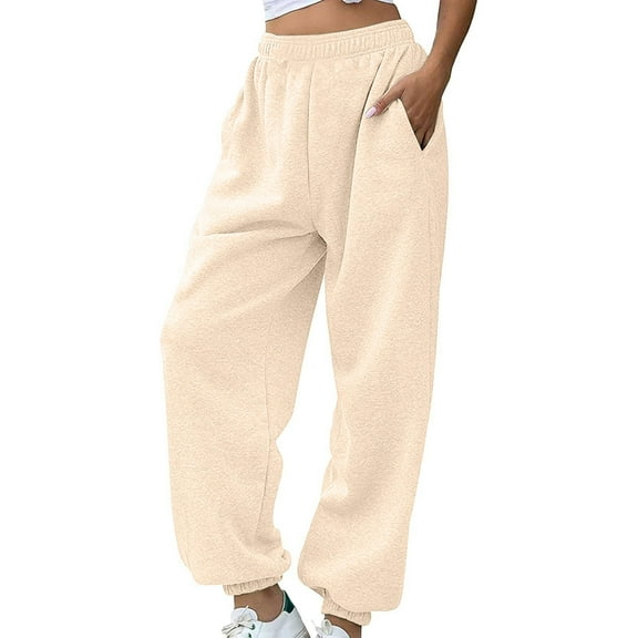 Womens Travel Pants Petite Length Sweatpants With Pockets Drawstring Waist Athletic Joggers Soft Polyester Fabric For Casual Workout And Daily Wear S Pants For Women