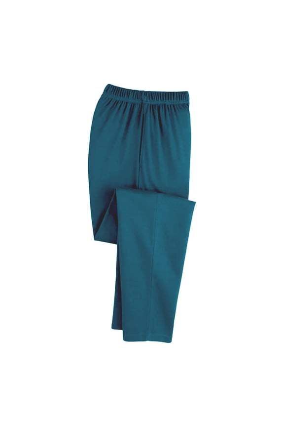 Womens Travel Pants Pockets Elastic Waist Straight Solid Color Casual Pants Drawstring Side Pockets Tapered Leg Elastic Hem Cotton Polyester Blend 3Xl Pants For Women